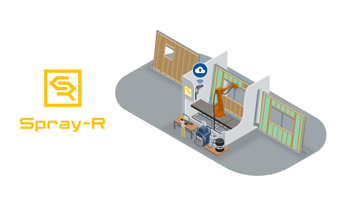 Here's A Robot That Solves For Prefab Wall Panel Spray Foam Insulation