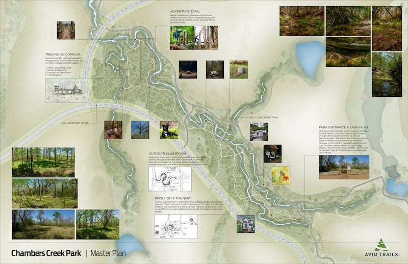 Image showing master-planned community trail system for 55+ active adult living